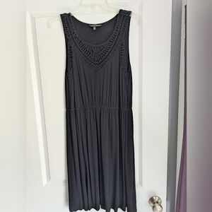 Cable & Gauge Black Maxi Dress